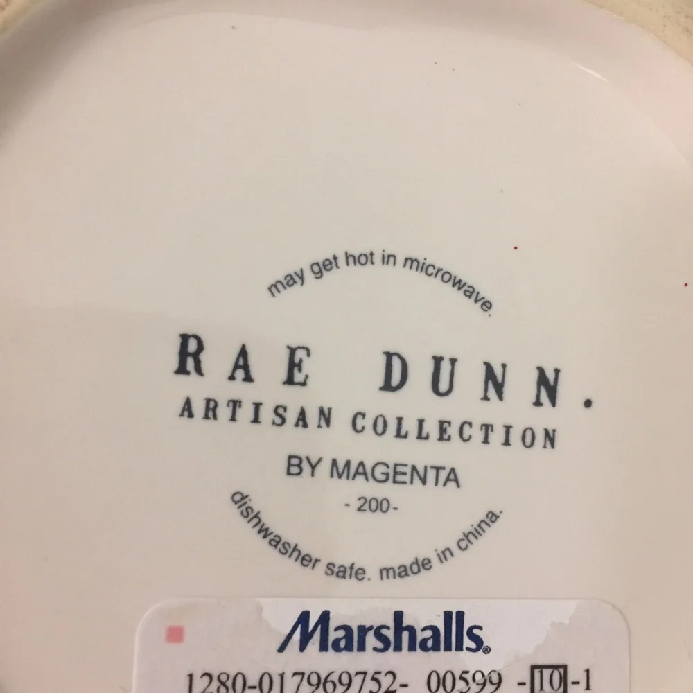 Rae Dunn FA LA LA! Christmas mug red coffee NWT holiday
